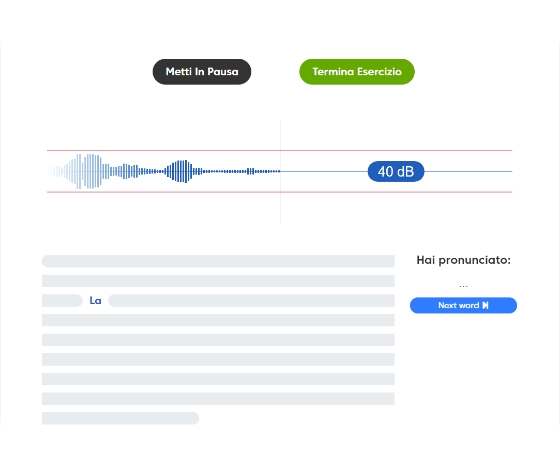 Timed reading exercise with Balbus